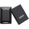 Zippo Classic 218 — матовая зажигалка без рисунка